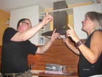 Beate und Markus tanzen